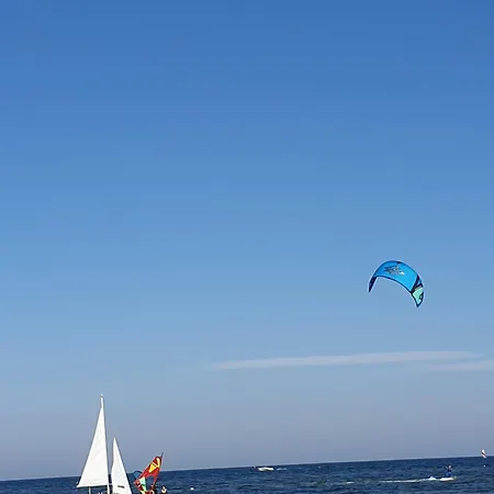 Ostsee-feeling In - Kapitaen Nemo - Meer- Und Strandnah - Grosser Suedbalkon - Blick Ins Gruene Apartamento *