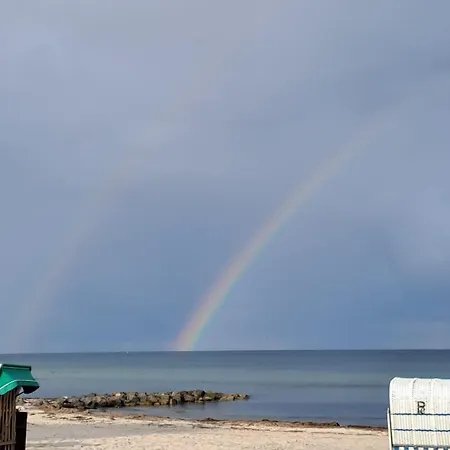 Ostsee-feeling In - Kapitaen Nemo - Meer- Und Strandnah - Grosser Suedbalkon - Blick Ins Gruene Apartamento